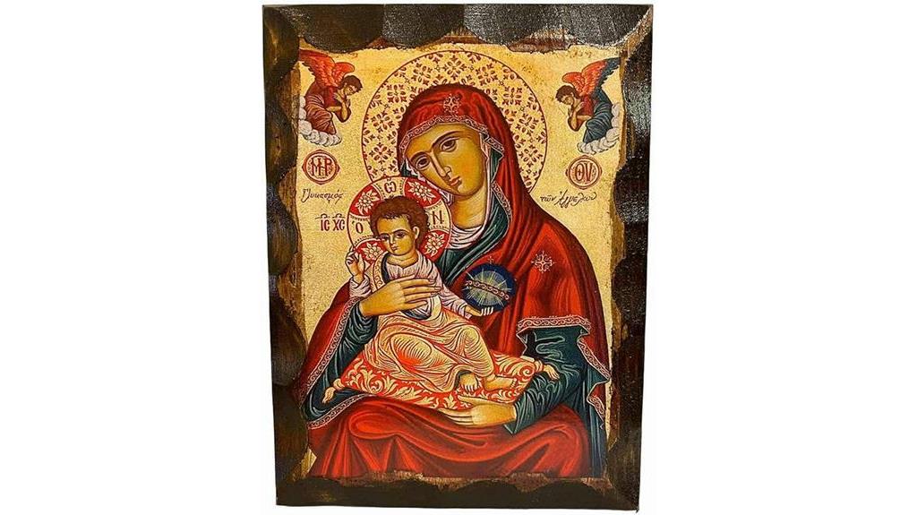 handmade greek orthodox icon