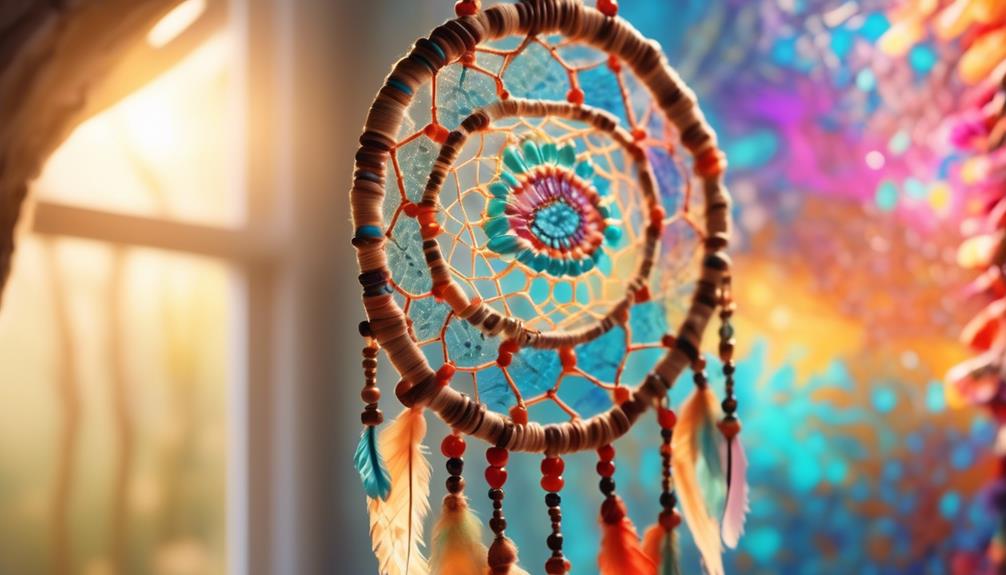 handmade native american inspired dreamcatchers