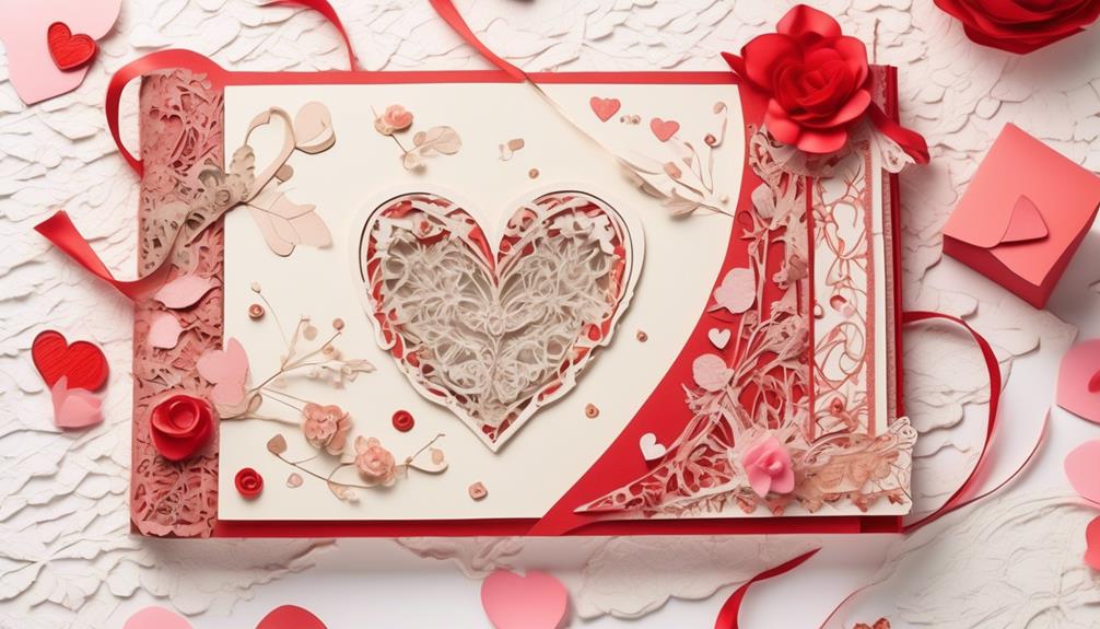 handmade valentine s day card