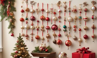 hanging ornaments without string