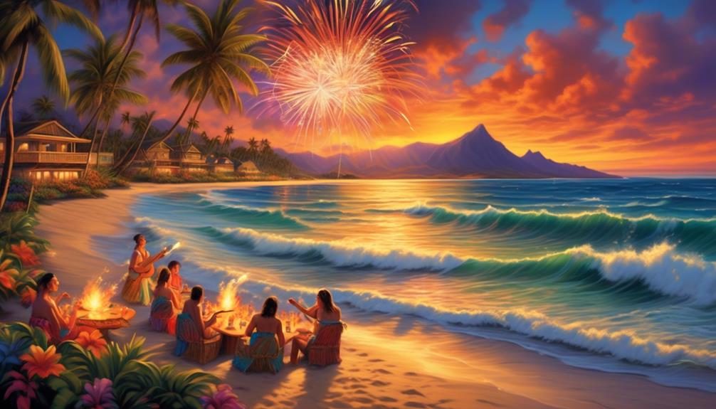 hawaiian new year celebration
