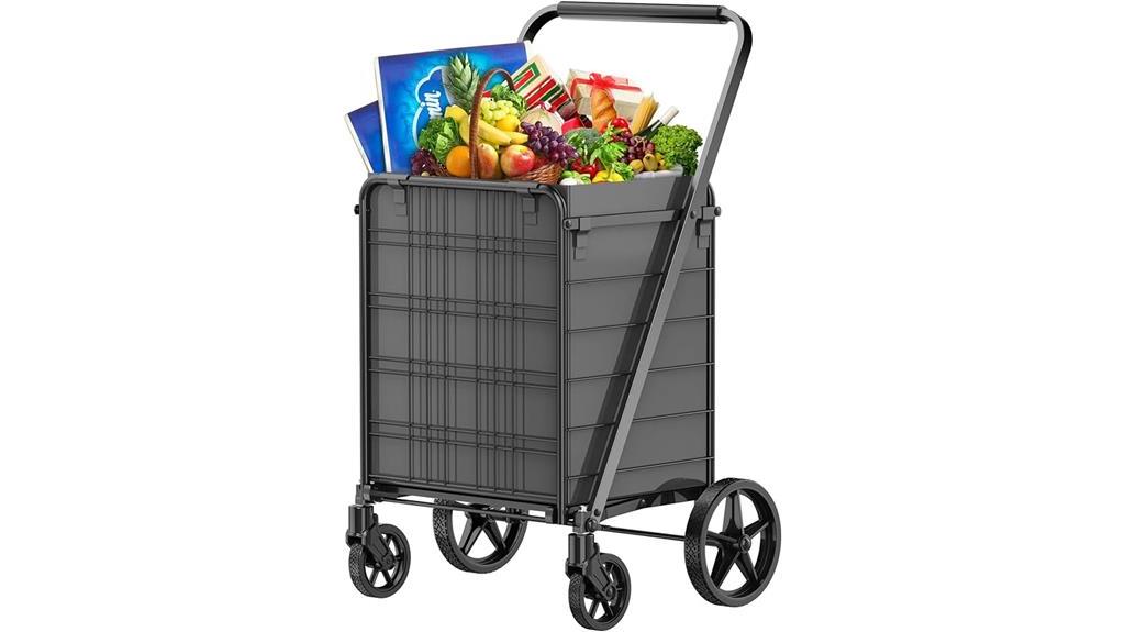 heavy duty grocery cart upgrade