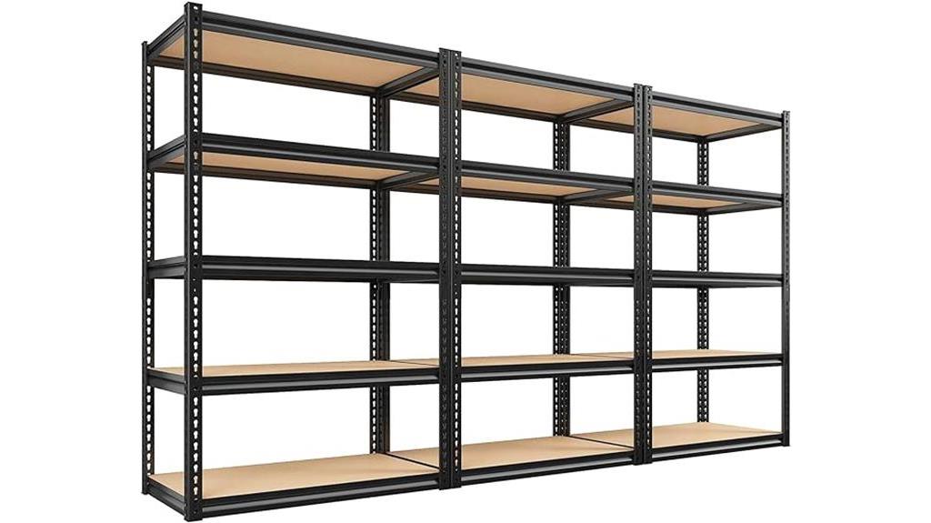 heavy duty metal storage shelves