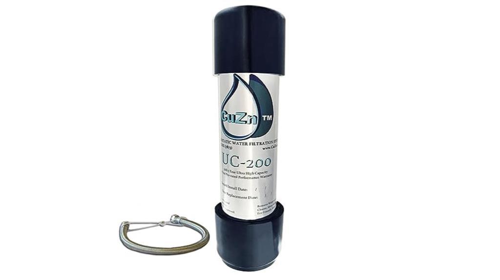 high capacity under counter water filter