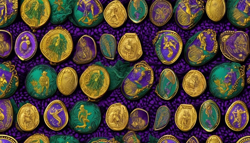 high demand for mardi gras doubloons