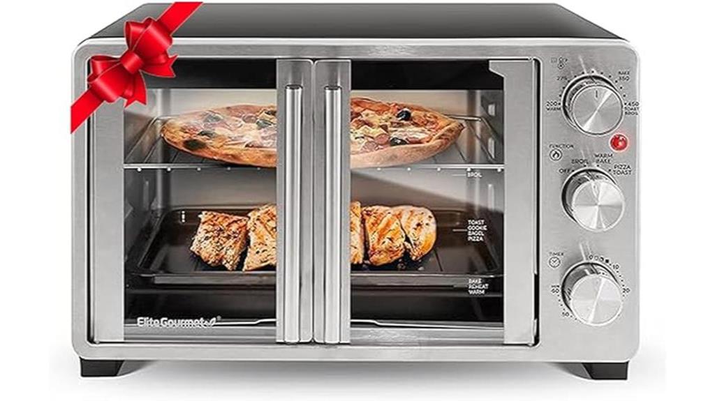 high end french door toaster