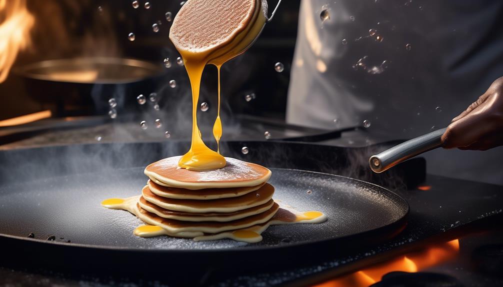 high heat pancake cooking tips