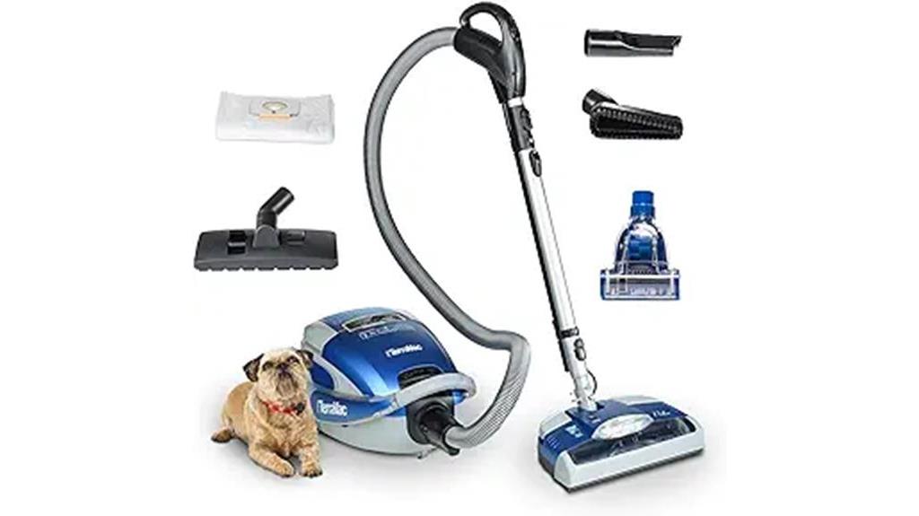 high performance canister vacuum cleaner