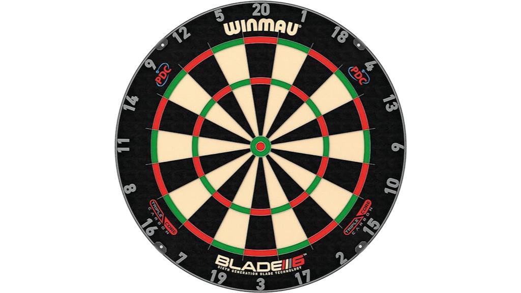 high performance durable dartboard technology