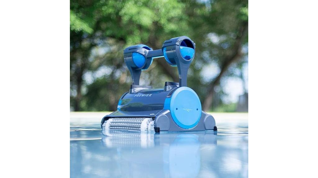 high performance robotic pool cleaner