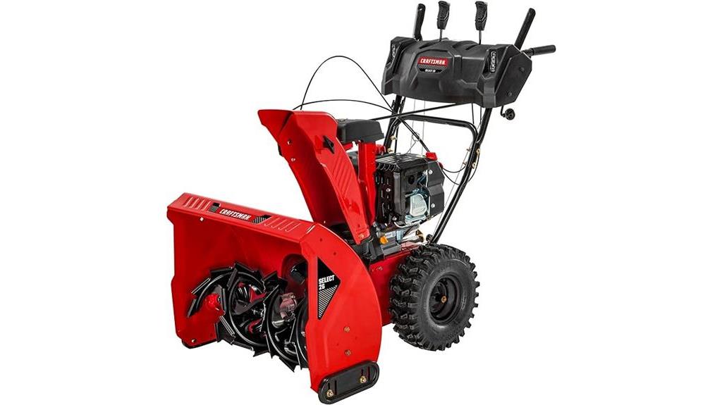 high performance two stage snow blower