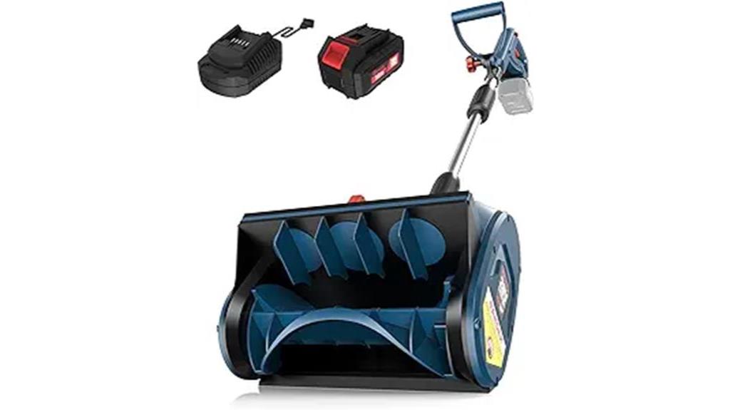 high powered cordless snow shovel