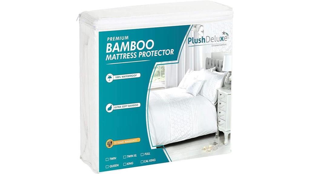 high quality bamboo mattress protector