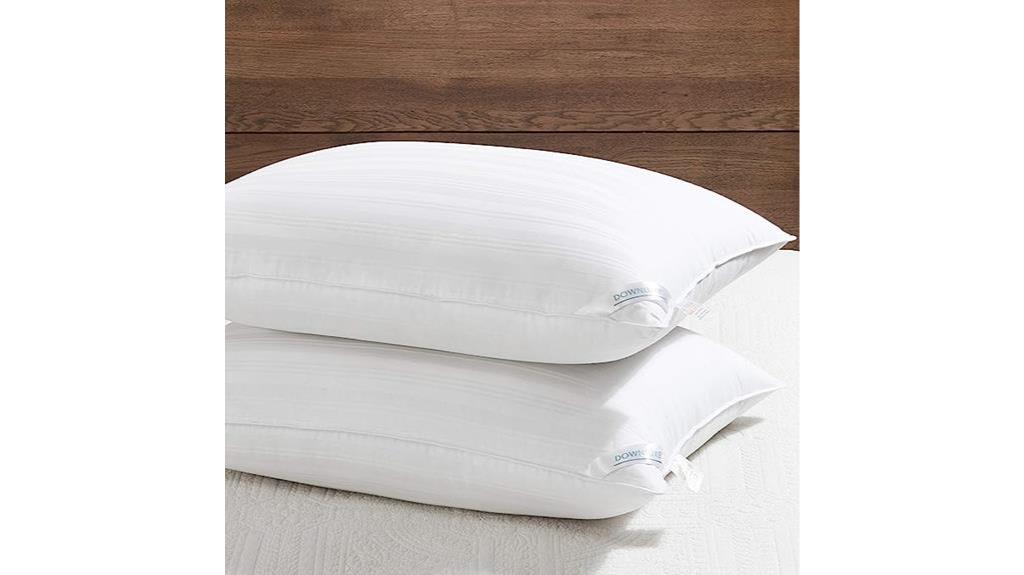 high quality down alternative pillows