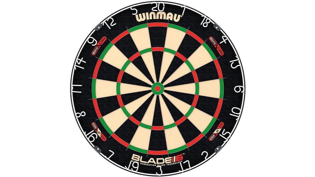 high quality dual core dartboards