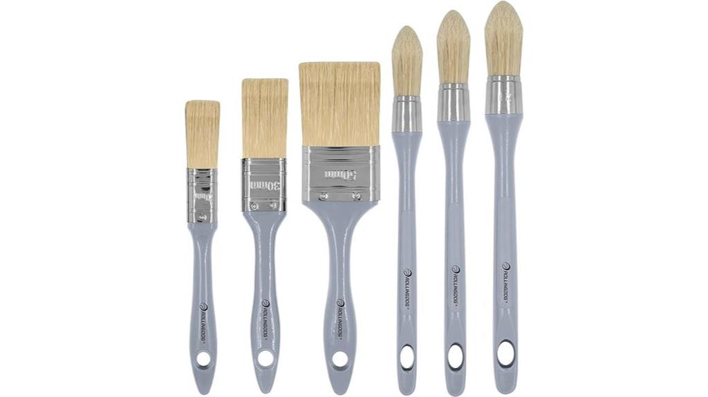 high quality paint brushes set