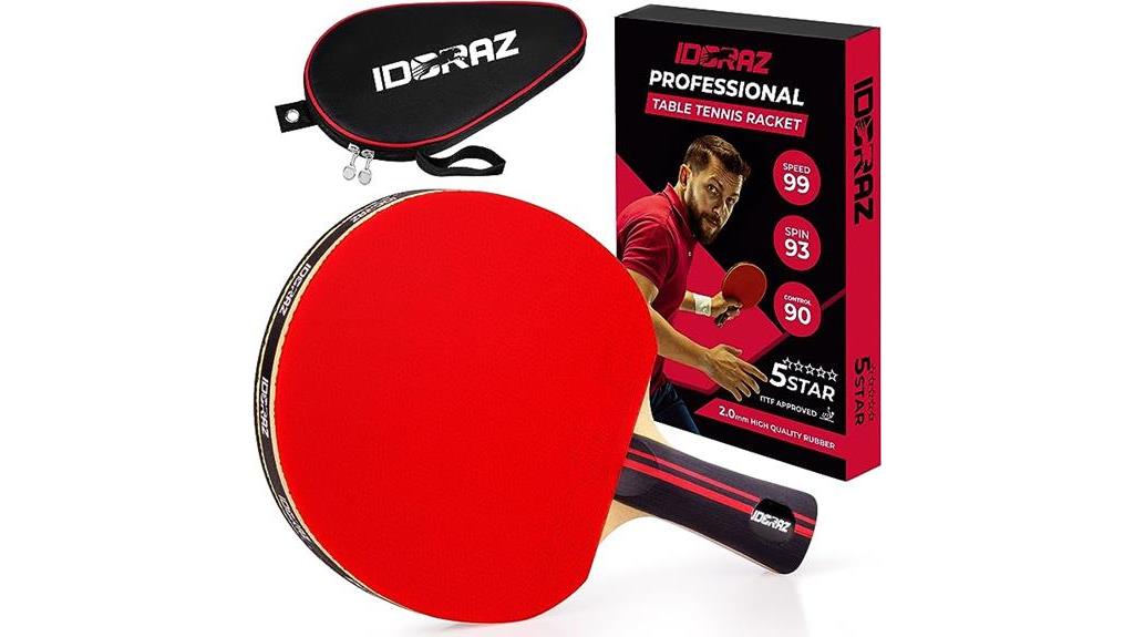 high quality ping pong paddle