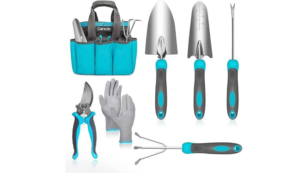 high quality stainless steel garden tools set
