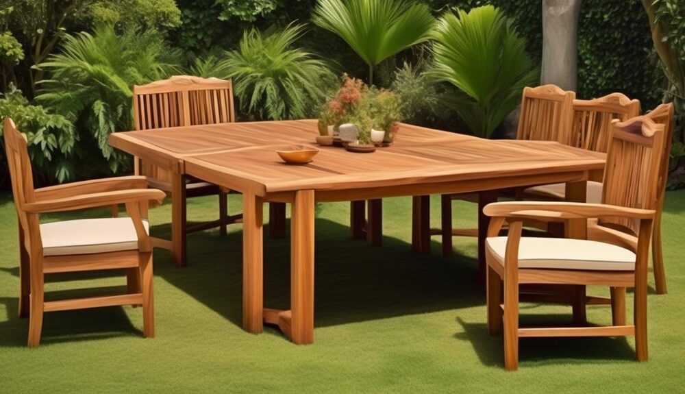 high quality teak furniture choice