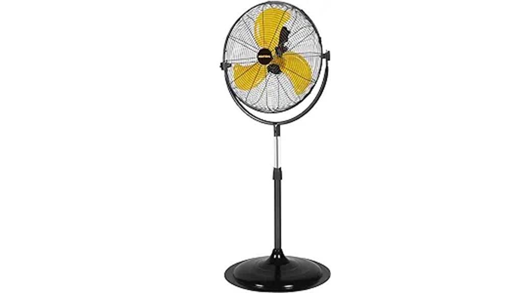 high velocity pedestal fan