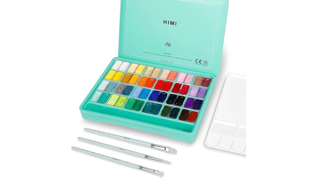 himi gouache paint set