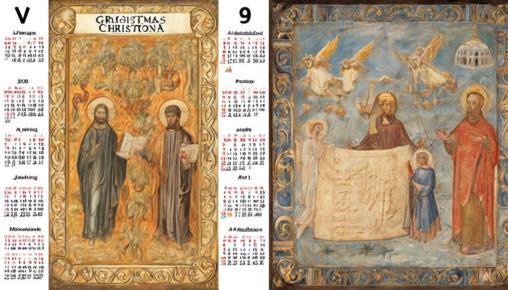 historical christmas with julian calendar