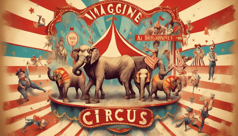historical circus advertising evolution