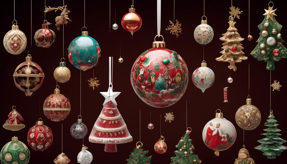 history of holiday decorations
