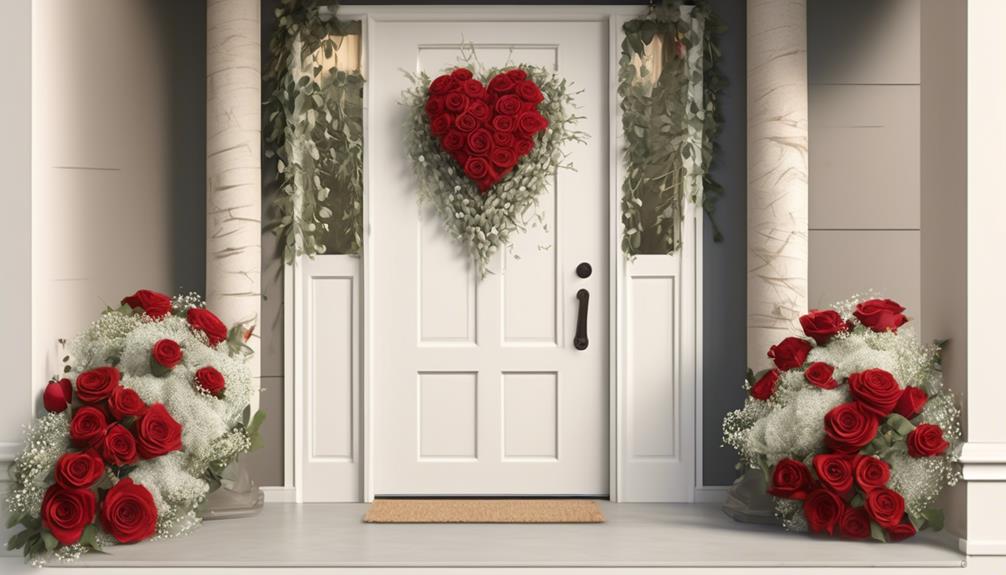 holiday door decoration idea