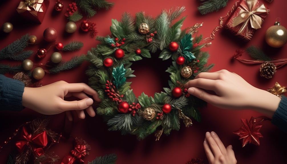 holiday wreath decoration tips