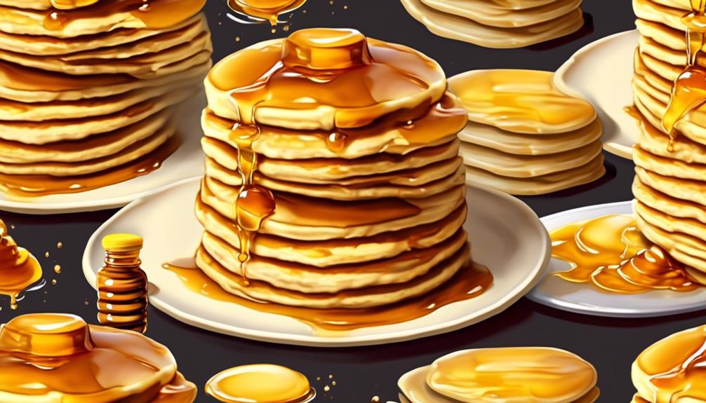 honey for fluffy pancakes