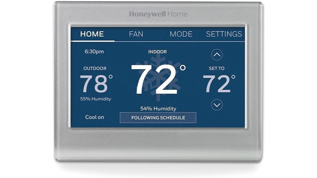 honeywell wi fi color thermostat