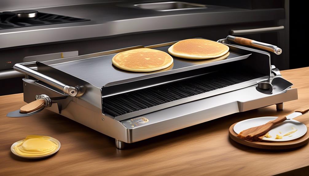 hot griddle for pancakes