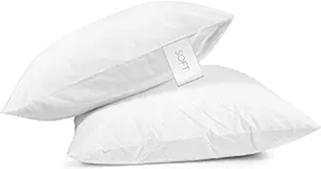 hotel quality down alternative pillows