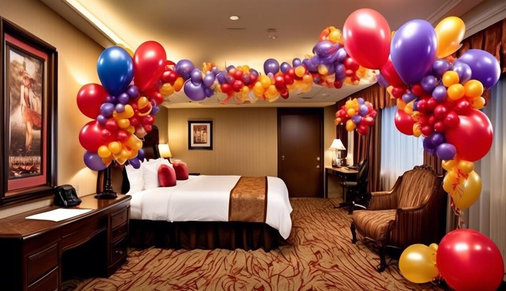 hotel room decoration request