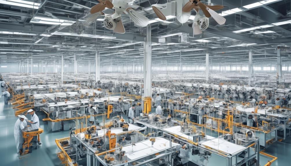 hunter ceiling fans manufacturing location