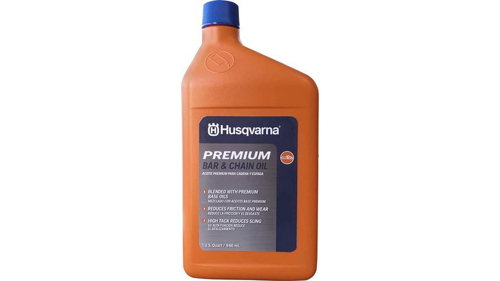 husqvarna premium bar oil