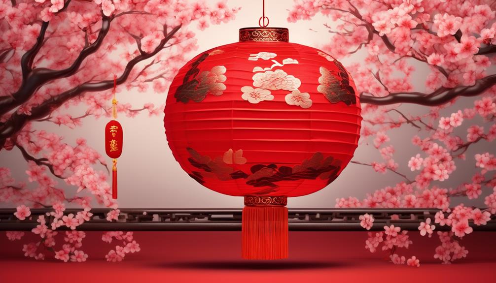 iconic chinese red lanterns
