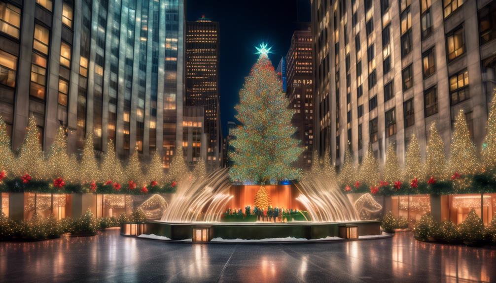 iconic holiday trees nyc