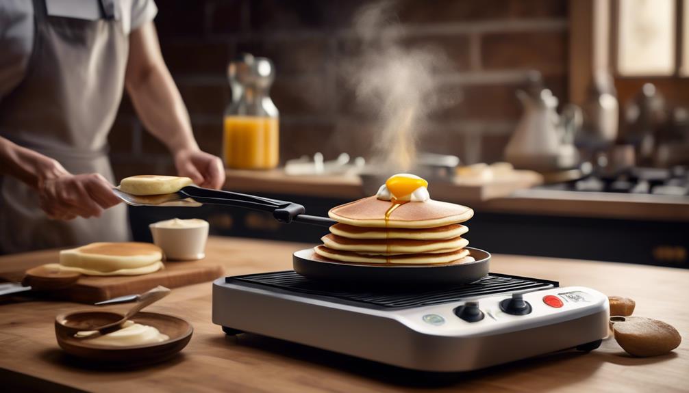 ideal pancake batter temperature
