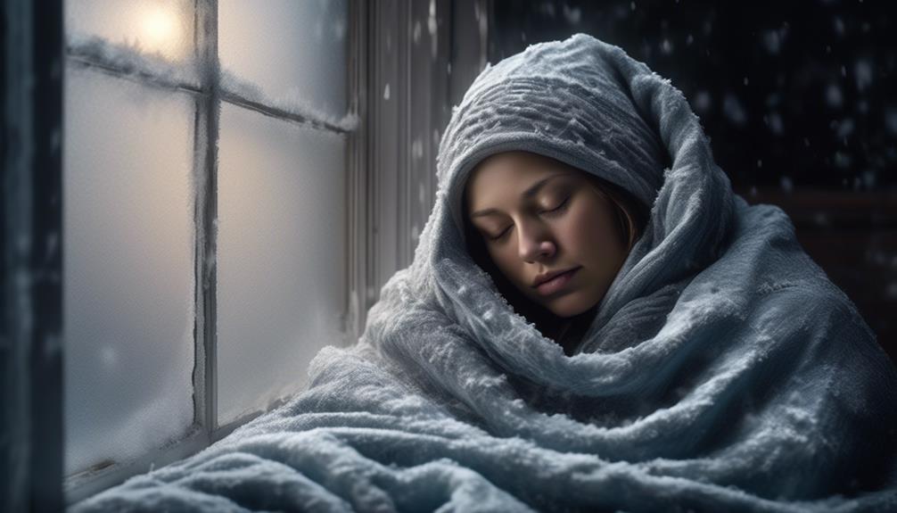 ideal sleeping temperatures indoors