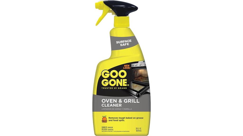 powerful oven and grill cleaner