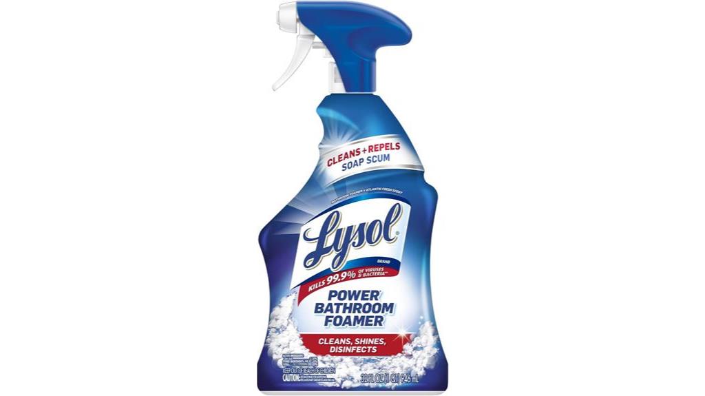 lysol bathroom cleaning spray