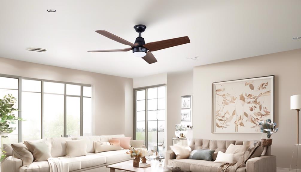 standard ceiling fan wattages