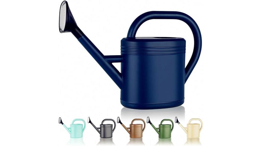 long spout watering can with sprinkler head