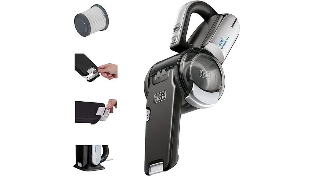 portable and powerful handheld vacuum