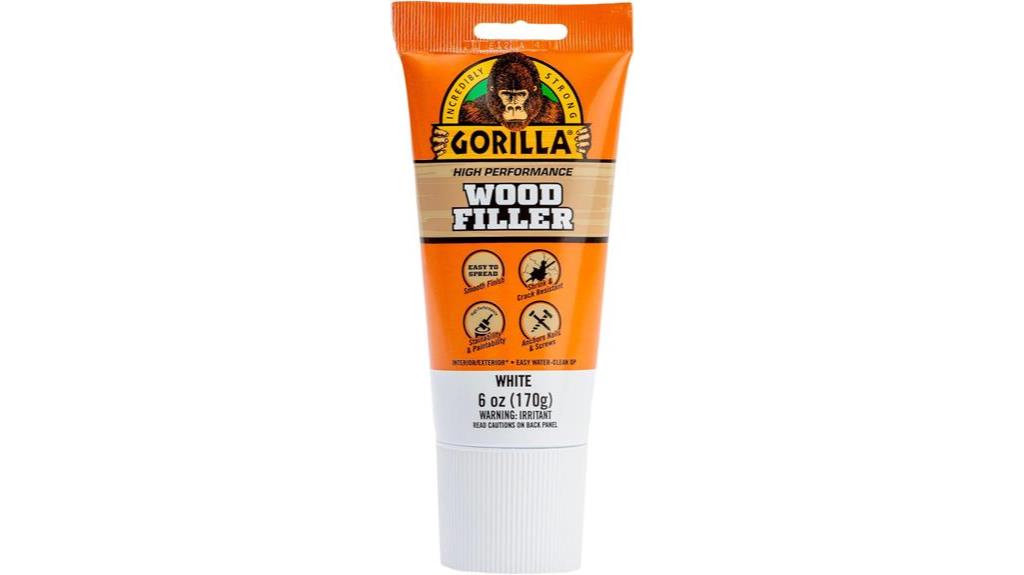 gorilla wood filler 6oz white
