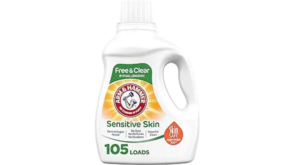 sensitive skin laundry detergent