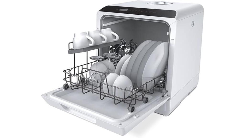 compact countertop dishwasher solution