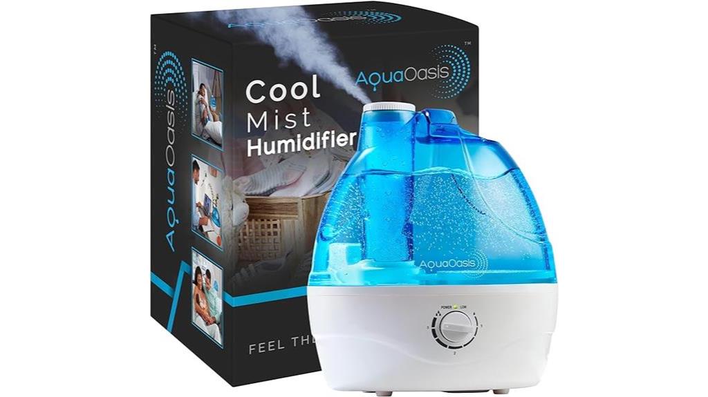 aquaoasis cool mist humidifier